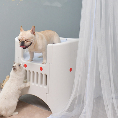 Xl Plastic Dog Bed For Troublemakers All-Purpose Wear-Resistant Breathable And Bite Proof Pet Bed For All Seasons