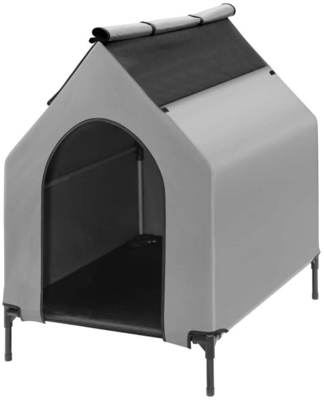 Xl Elevated Dog Bed Pet Bed Sunshade March Bed Outdoor Pet Tent Breathable Portable Dog Kennel Tent