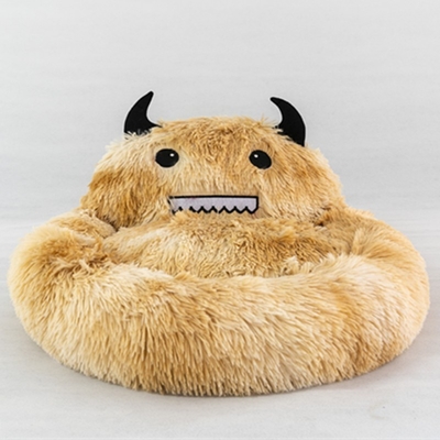 Indoor Outdoor Dog Bed Small Monster Mattress Plush Autumn Winter Warm Pet Nest