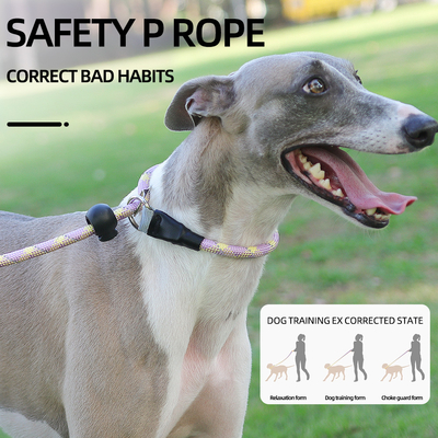 Pet Nylon Adjustable Leash No Hand-Tightening Dog Explosion-Proof Reflective Integrated Dog Leash