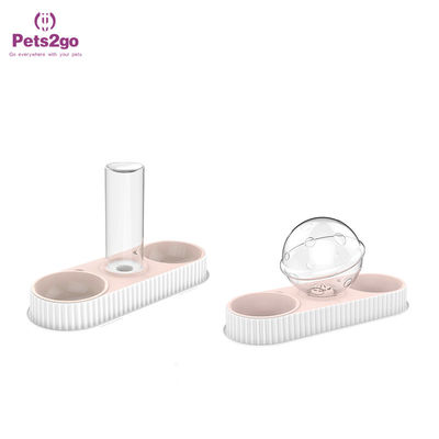 BPA Free Easy Lifting rubber feet Automatic Feeder Bowls