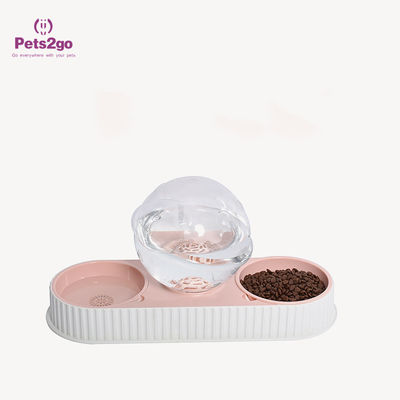 BPA Free Easy Lifting rubber feet Automatic Feeder Bowls