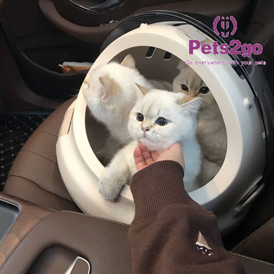 Airline Approved PVC 1.70KG 36X40CM Pet Carrier Cage