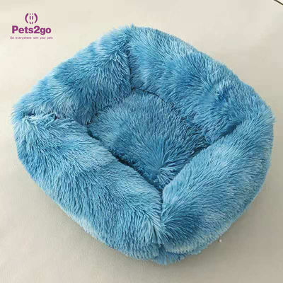 Comfortable Multi Color S L M Plush Dog Pillow Bed