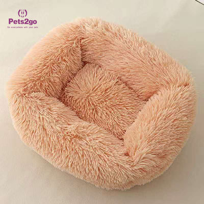 Comfortable Multi Color S L M Plush Dog Pillow Bed