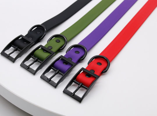 Waterproof PVC Rubber Dog Leash Set Personalized Dog Collar And Leash Set Long Extendable Dog Lead