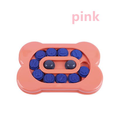 Pet Products Amazon New Bone Type Pet Puzzle Feeding Toys Dog Puzzle Toys Interactive Slow Food