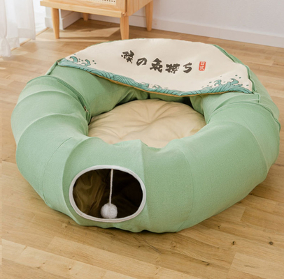 Large Cat Tunnel  Bed For Cats Play Tube 10.5 Inches In Diameter