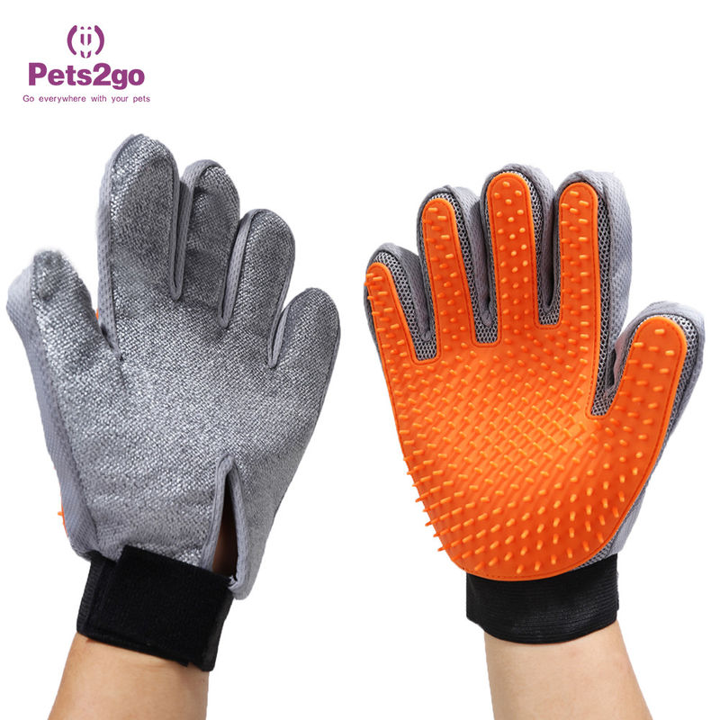 OEM Flannelette Silicone 333 Gloves Pet Bathing Tool